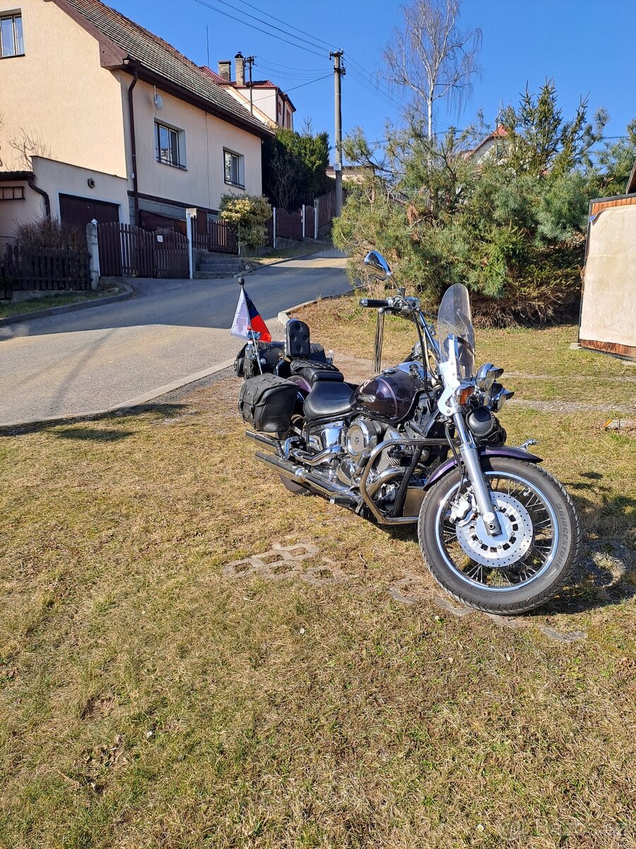 Udržovaná Yamaha 1100XVS