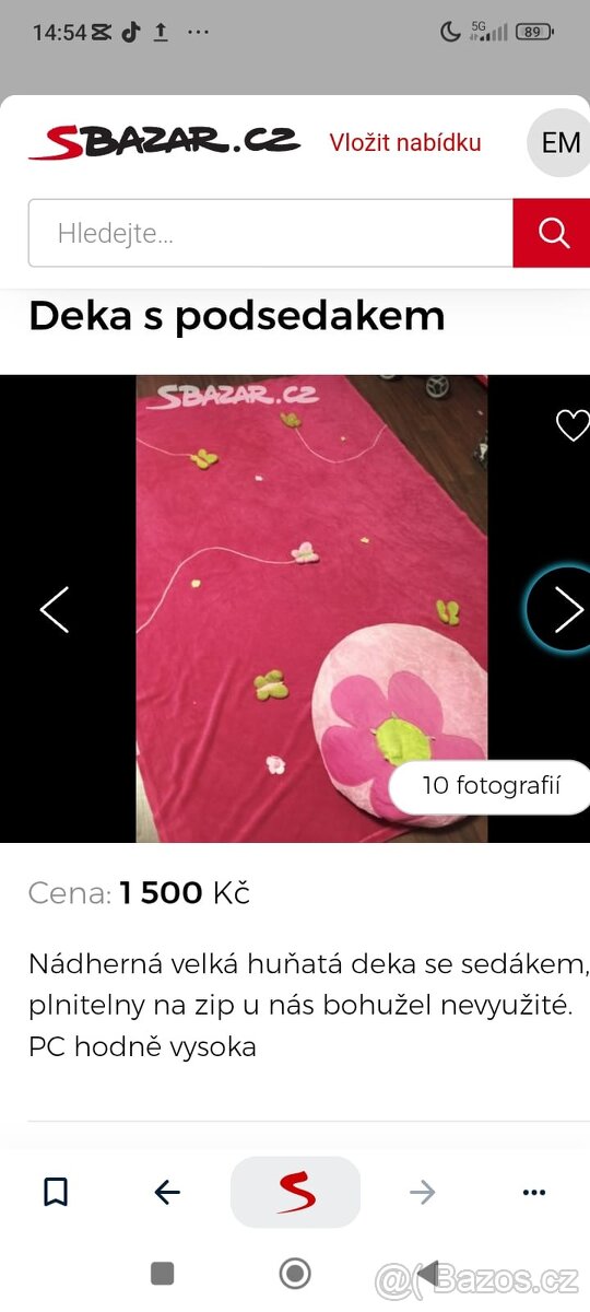 Deka a sedak