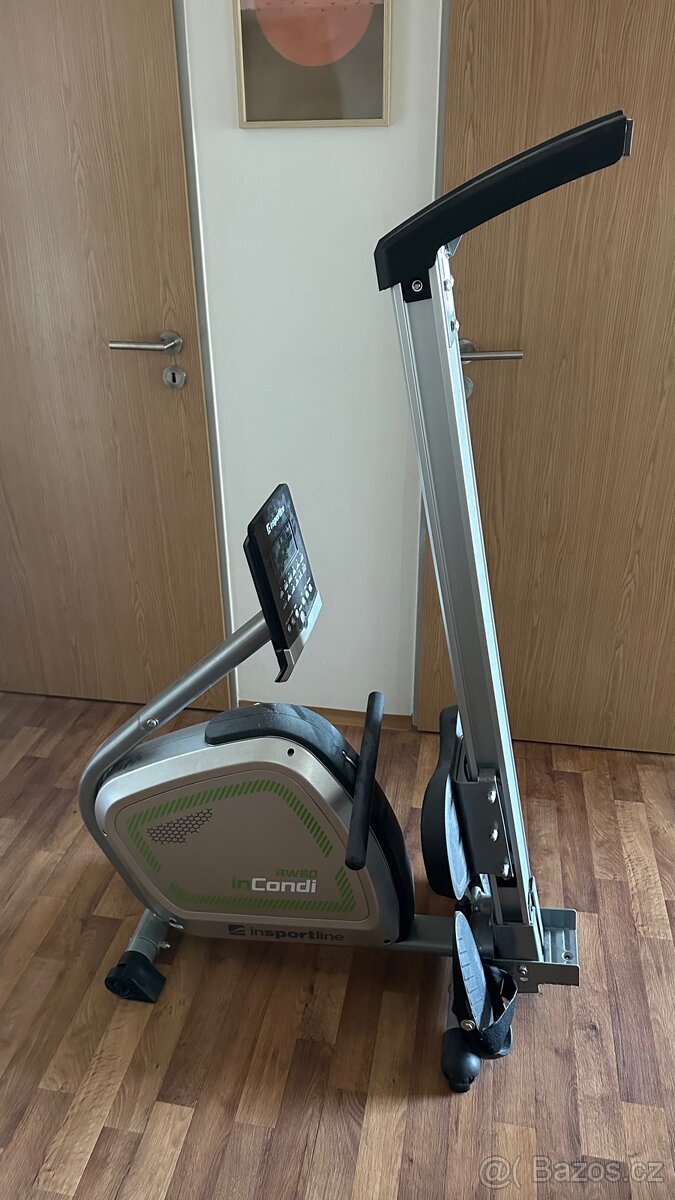 Veslovací trenažer FIT INSPORTLINE RW60 - šedá