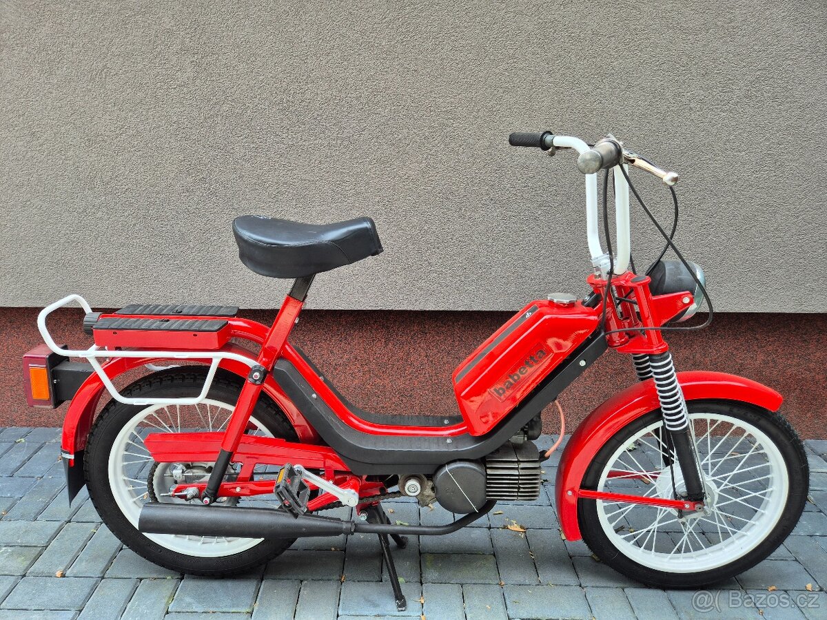 Babetta 210 po Komplet renovaci, NOVÝ MODEL, s kartičkou