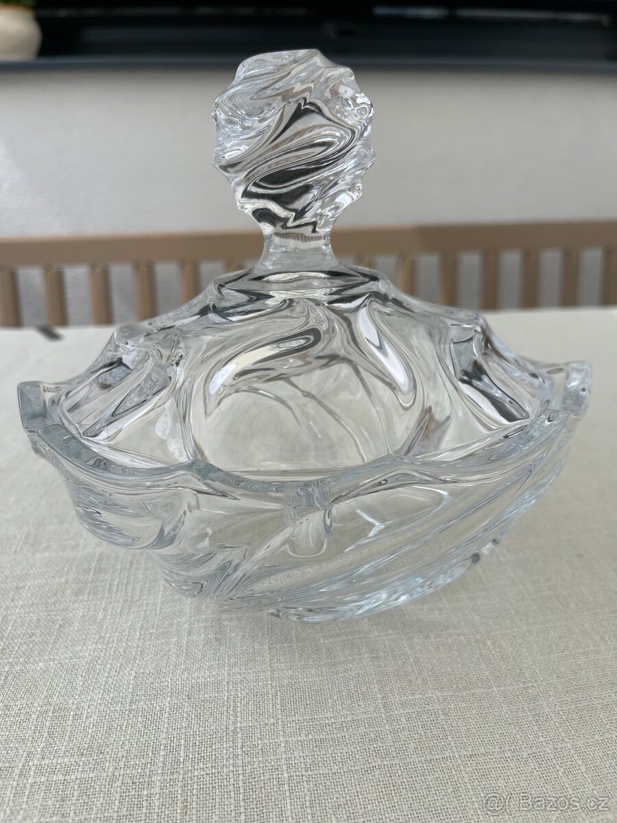 Skleněná dóza Surf Bohemia Crystal