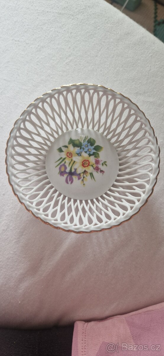 Apulum Lucru, porcelánová, košíková miska