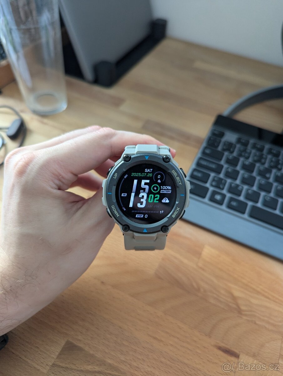 Amazfit T-Rex Pro + nabíječka - odolné, dlouhá výdrž