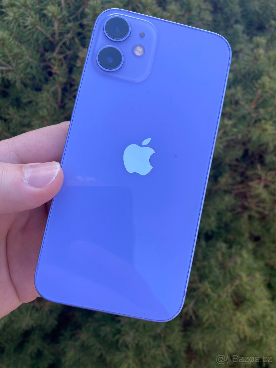 iPhone 12 Mini 128Gb...fialový, hezký stav