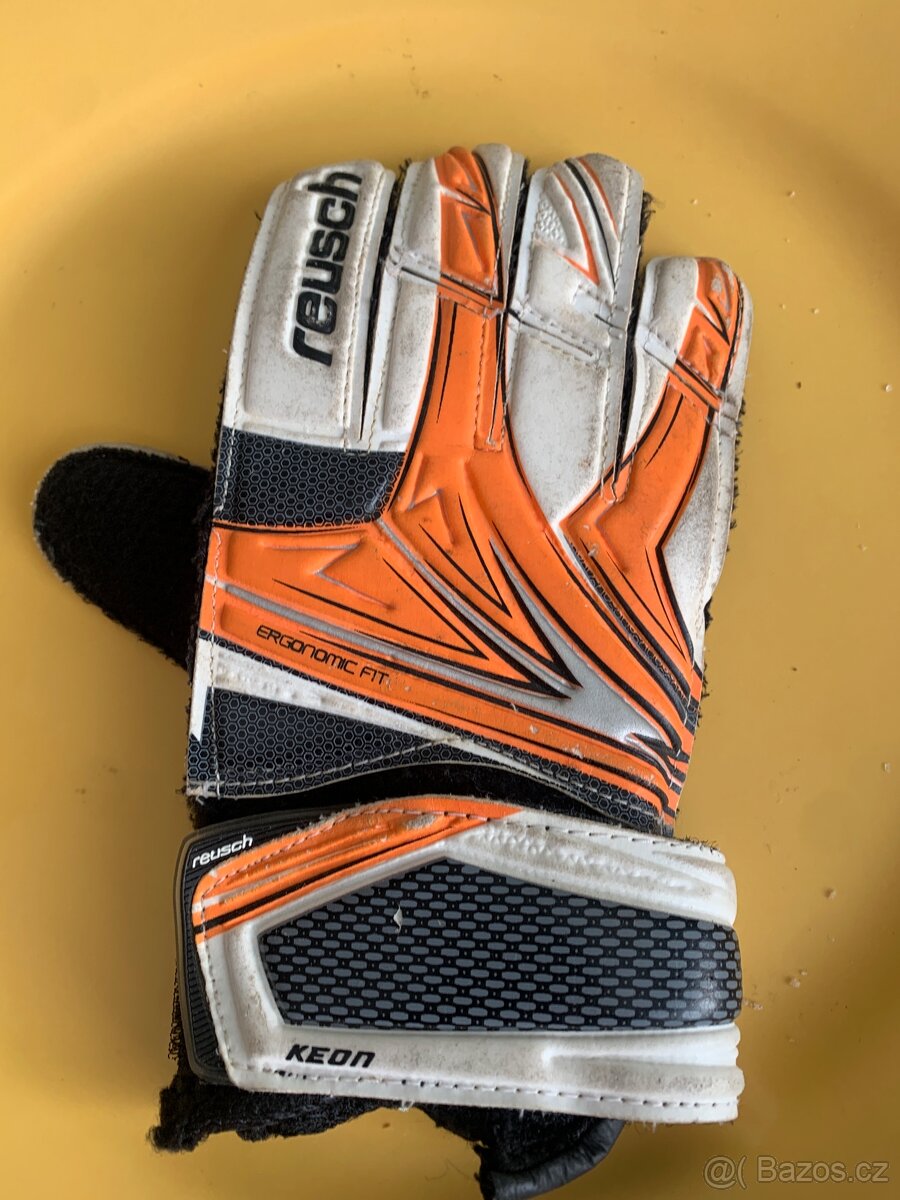 Brankařské rukavice na fotbal REUSCH - dětské