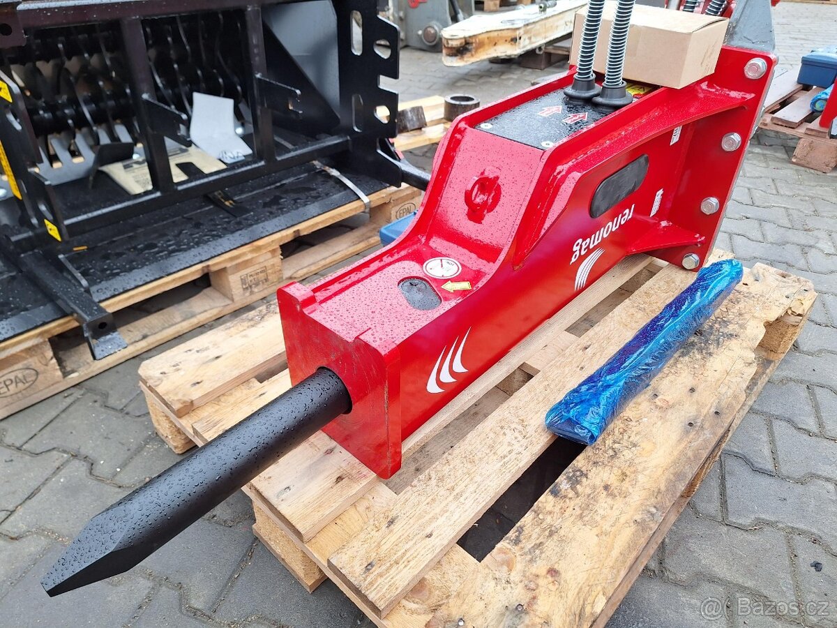 Hydraulické kladivo pro stroje 0,8 - 2,5 tuny