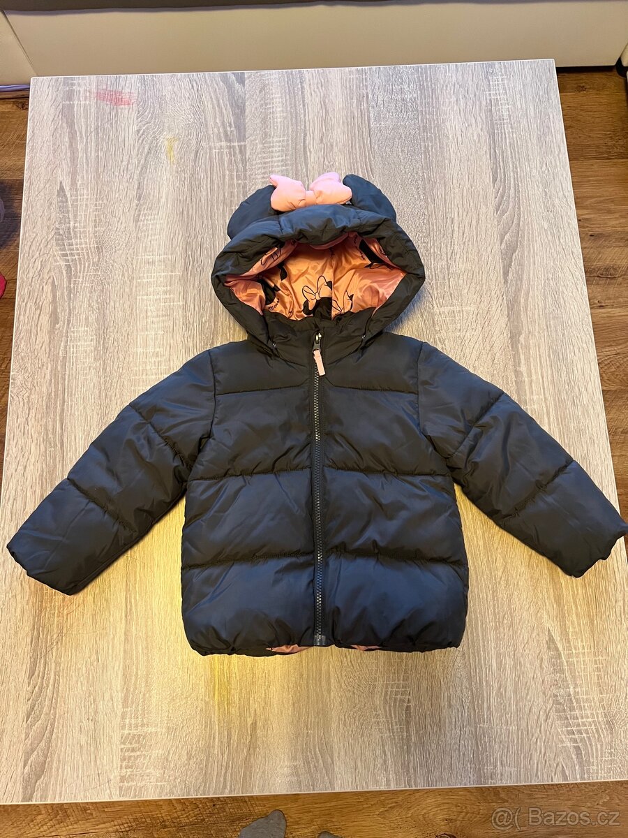 Zimní bunda pro holčičku vel. 98