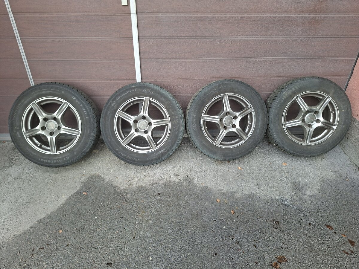 Zimní sada 5x112 r15 195/65/15