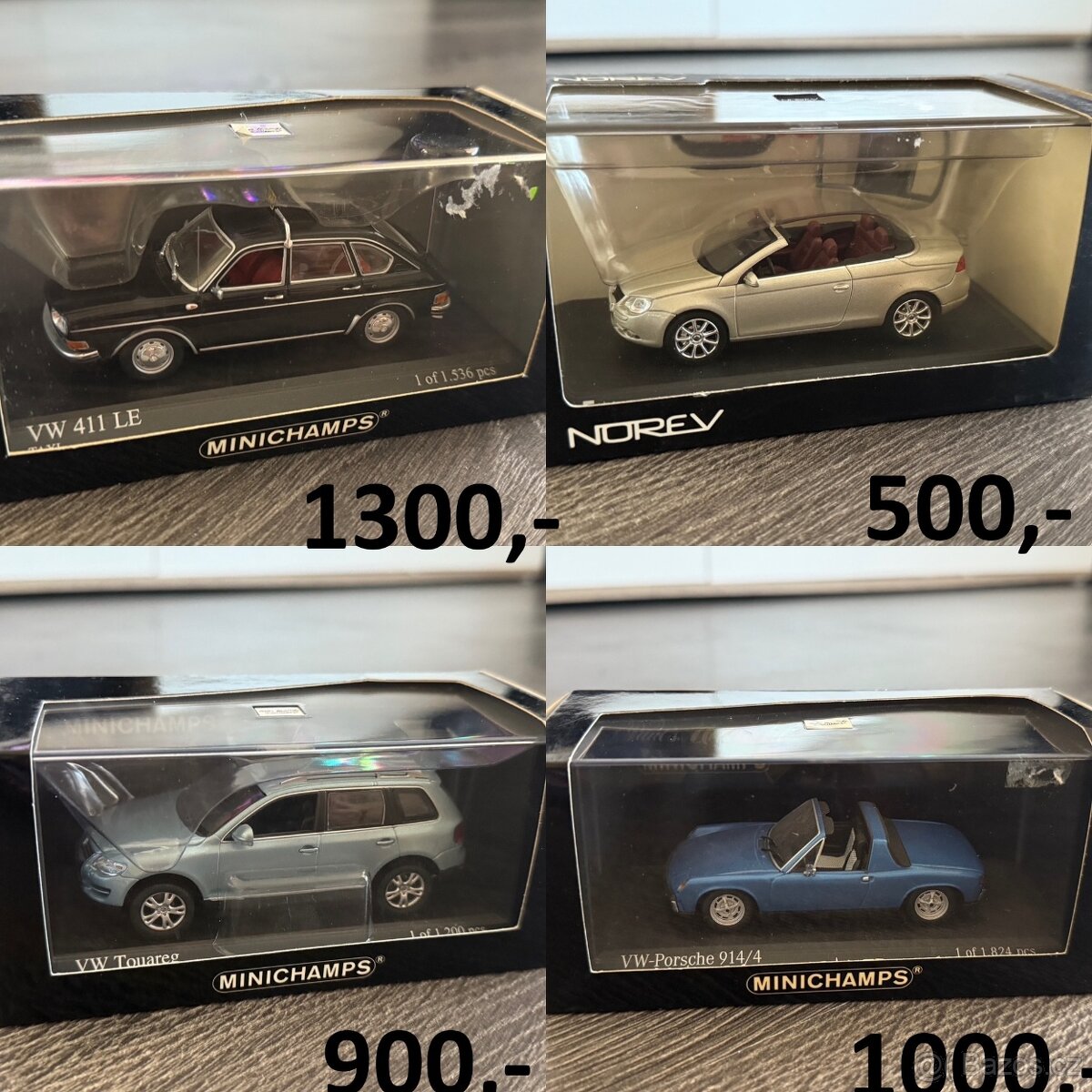 Prodám modely VW Volkswagen 1/43