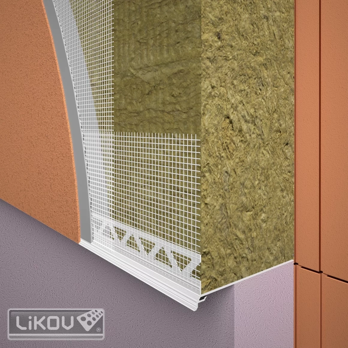 Fasádní přechodové lišty