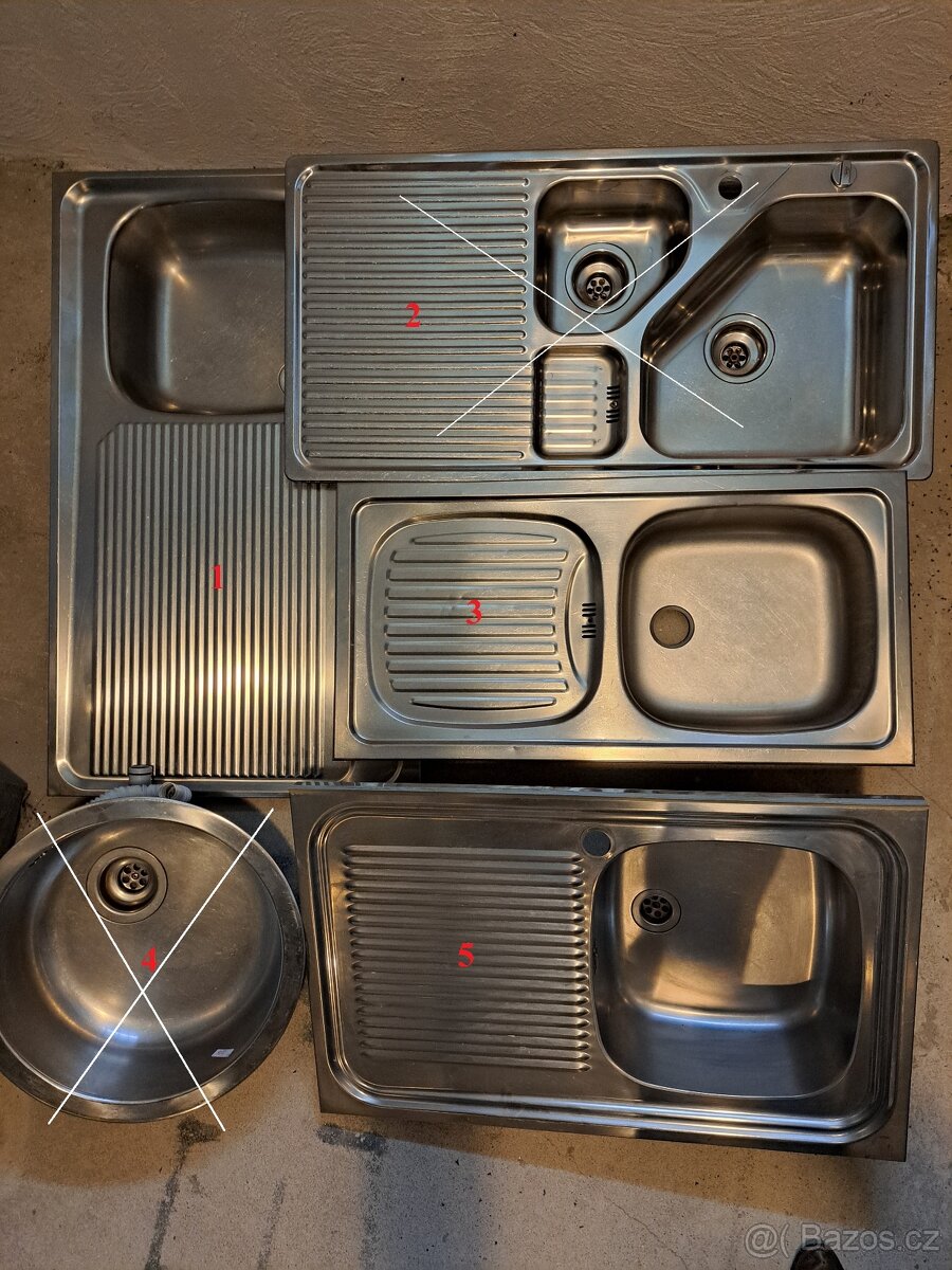 Nabízím nerezový dřez