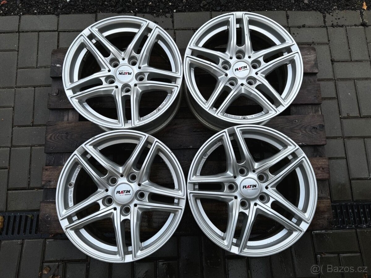 Alu kola, disky r16 5x120 Platin