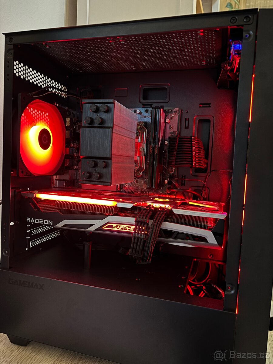 Herní PC / Ryzen 5 7500F / 32 GB DDR5 / 6700 xt sapphire