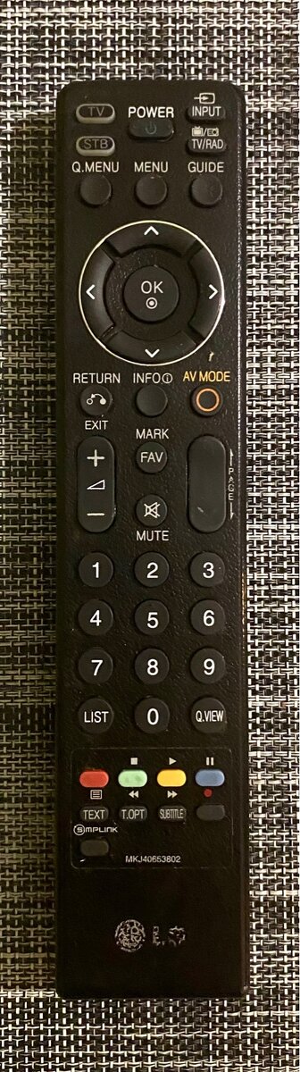 Dálkový ovladač LG MKJ40654802