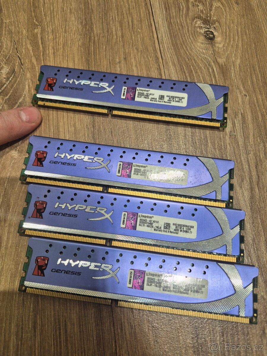 Kingston hyperX genesis ddr3 3x 16gb