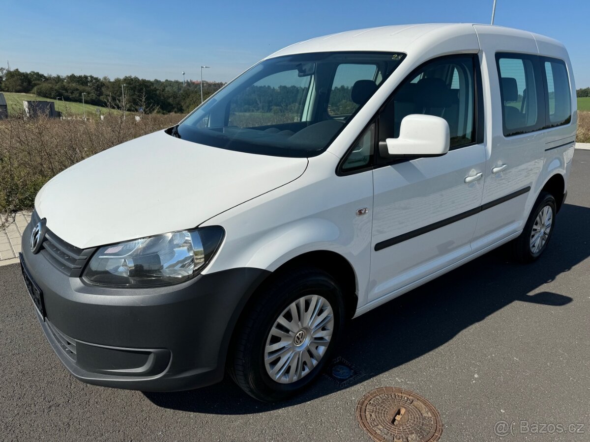 Volkswagen Caddy 2.0 TDI, 4x4, 2x šoupačky