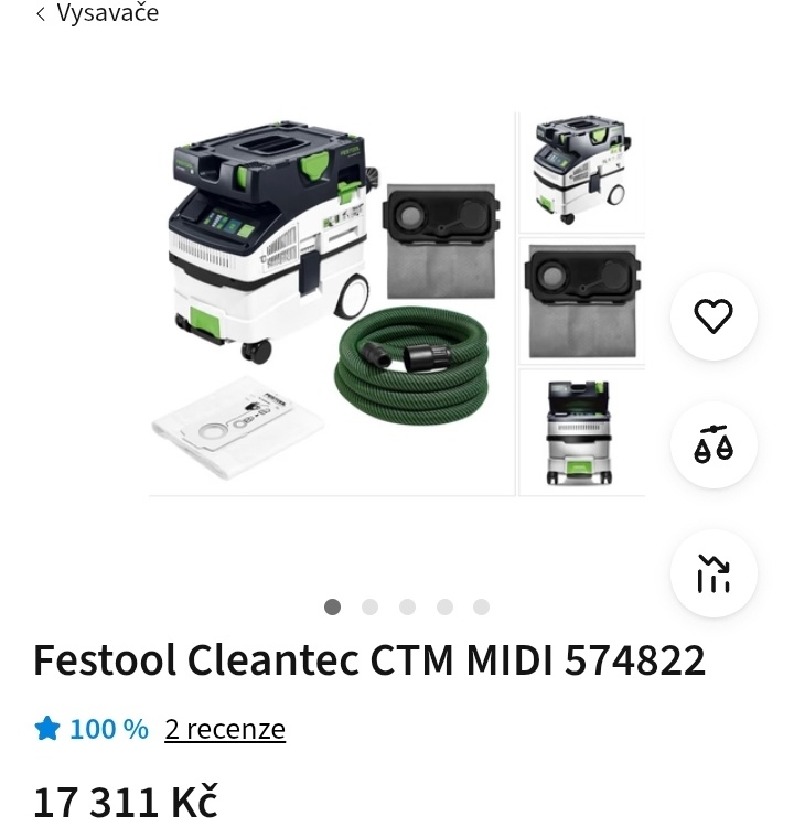 Festool 3M Vysavač Bruska brusivo tmely