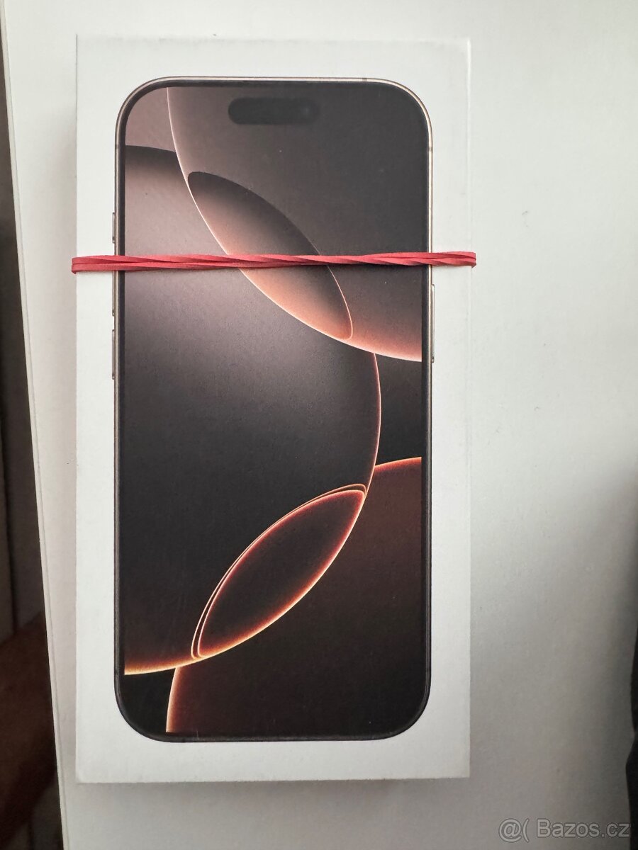 Novy Apple iPhone 16 Pro 128GB Poustni Titan