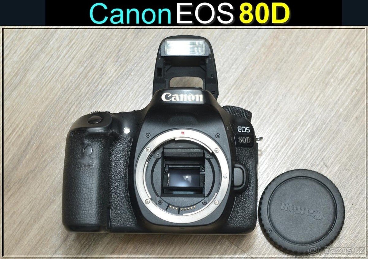 Canon EOS 80D 24,2 MPixFull HDVWIFI58200 Exp.