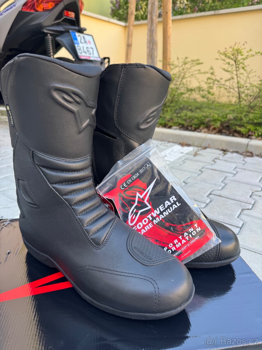 Moto boty Alpinestars web Goretex vel. 47