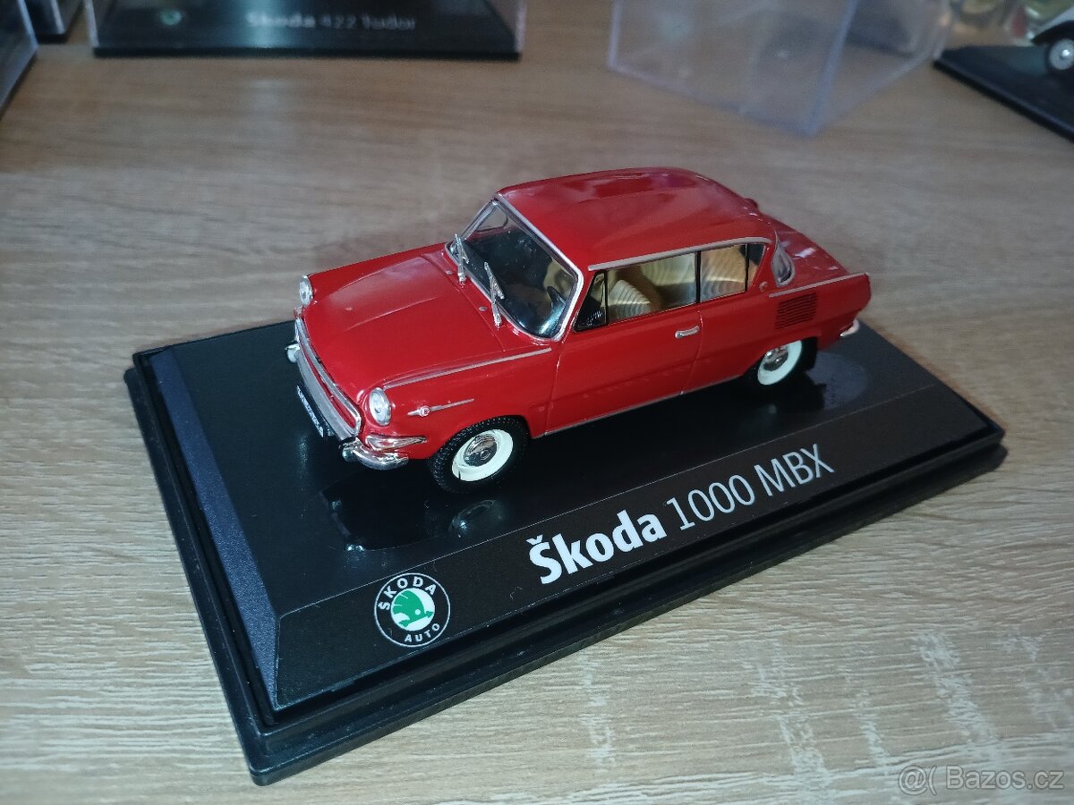 Skoda 1000mbx 1:43 deagostini