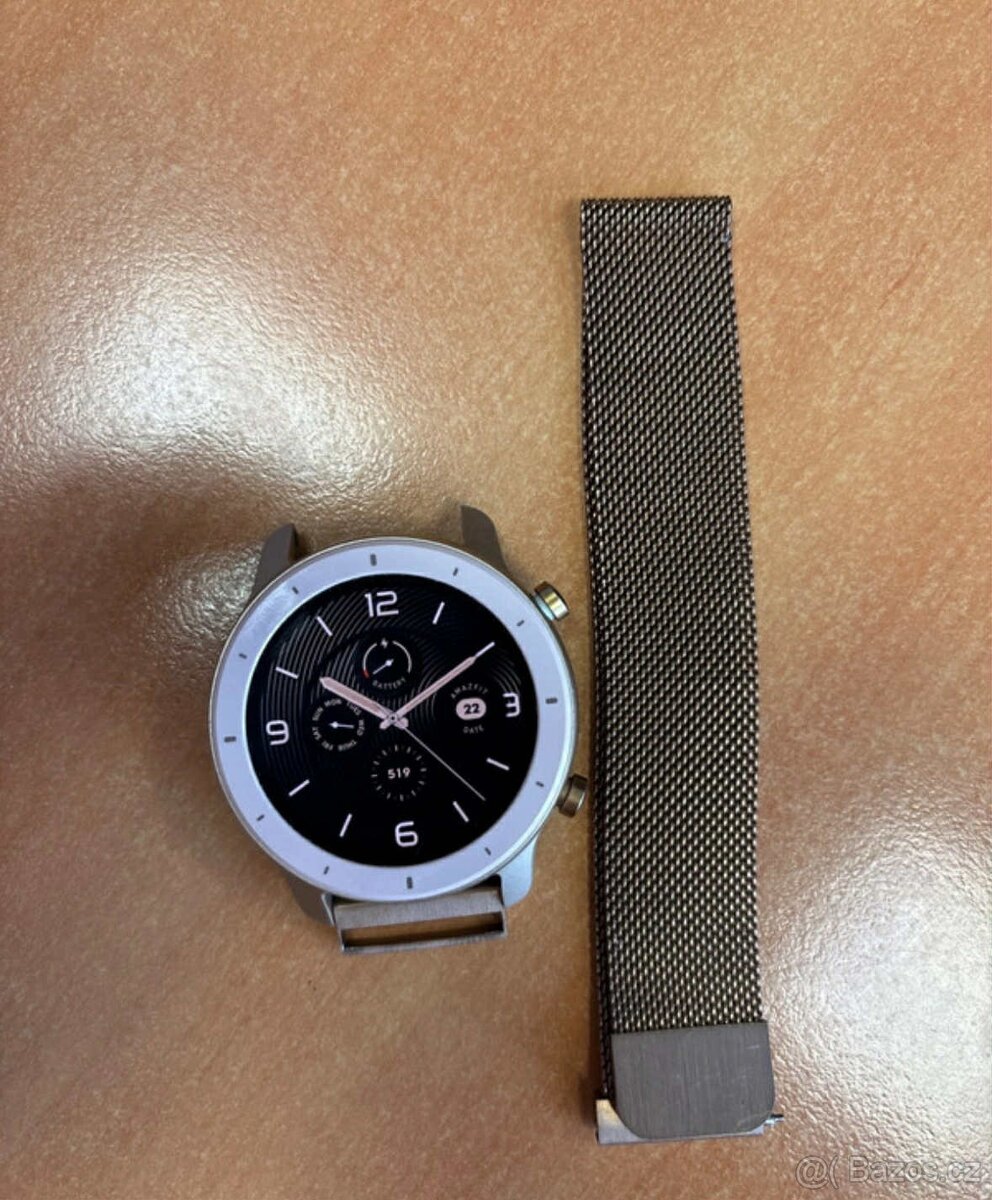 Chytré hodinky - Xiaomi Amazfit GTR 42mm růžová