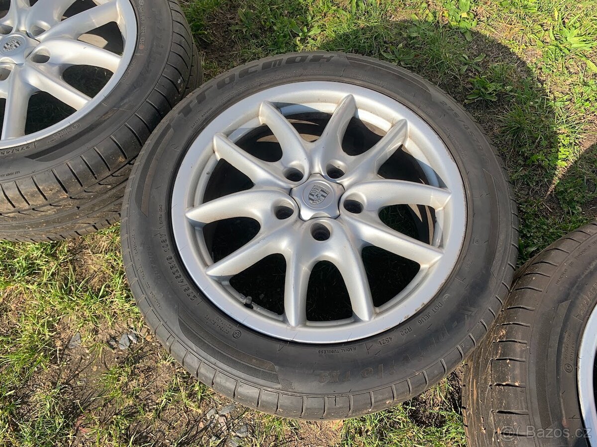 ALU kola Porsche Cayenne R19 9Jx19H2 ET60, 5x130, 275/45