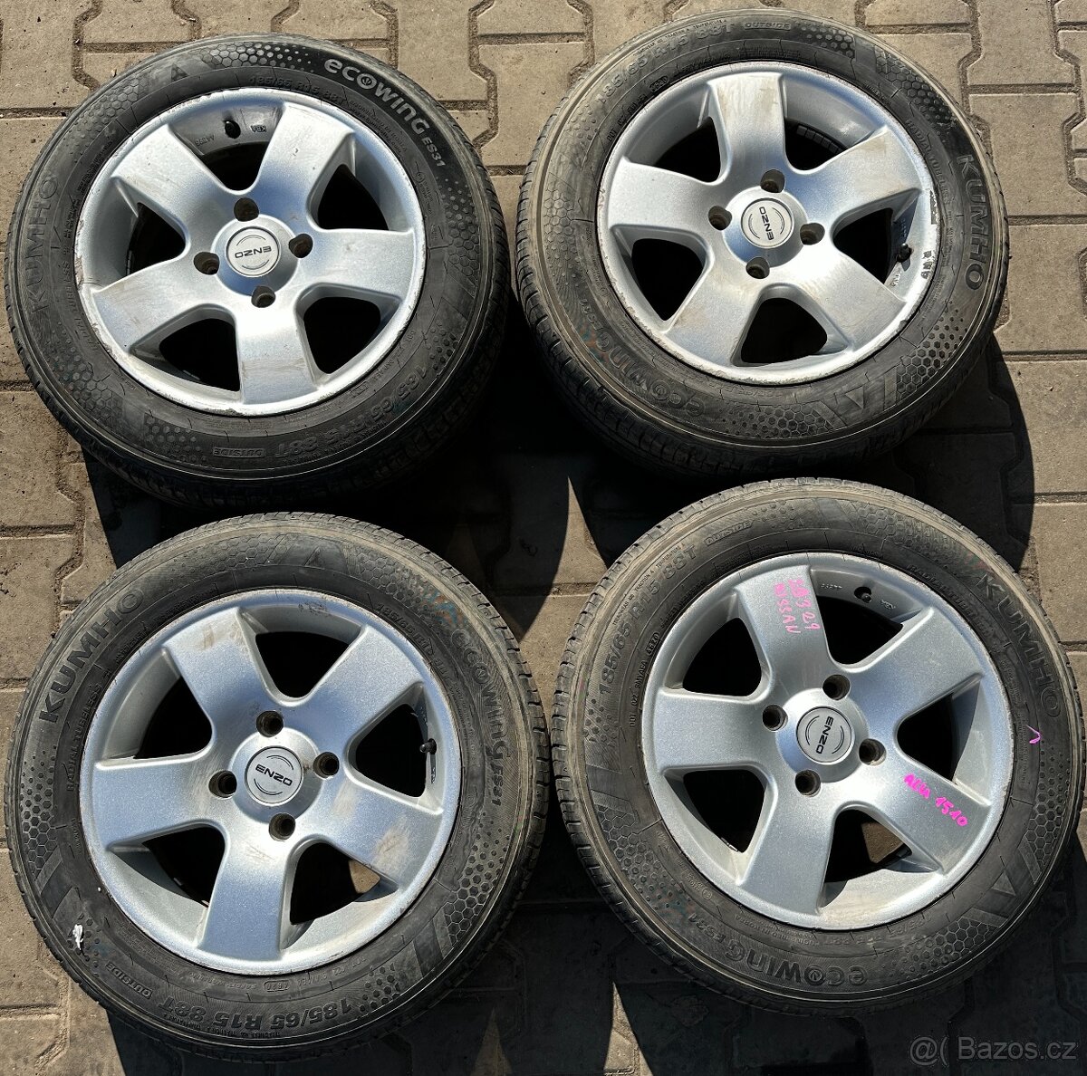 Prodám ALU kola Nissan č. 1510