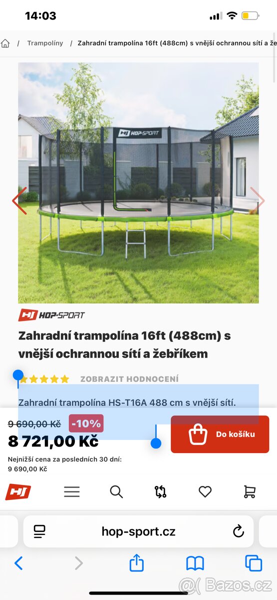 Trampolína