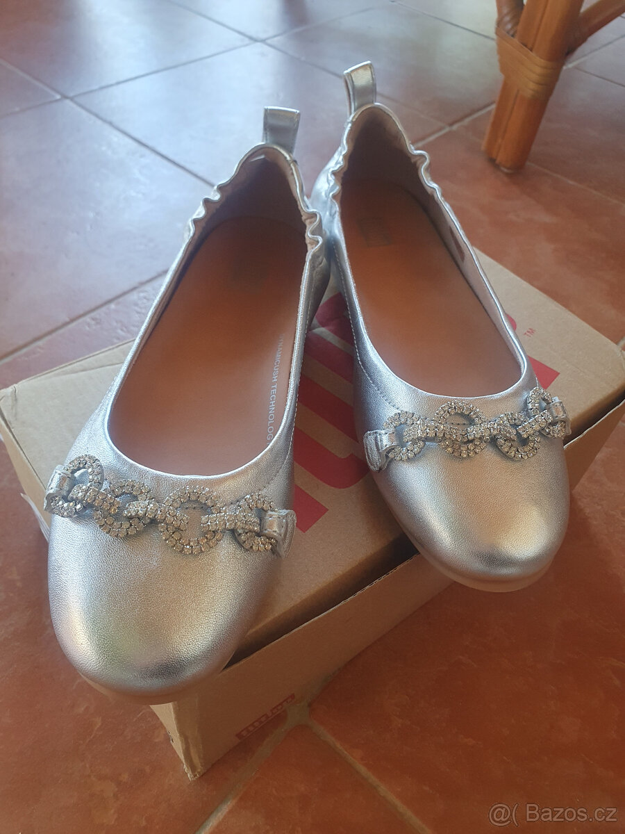 Nové celokožené baleriny Fitflop vel. 37