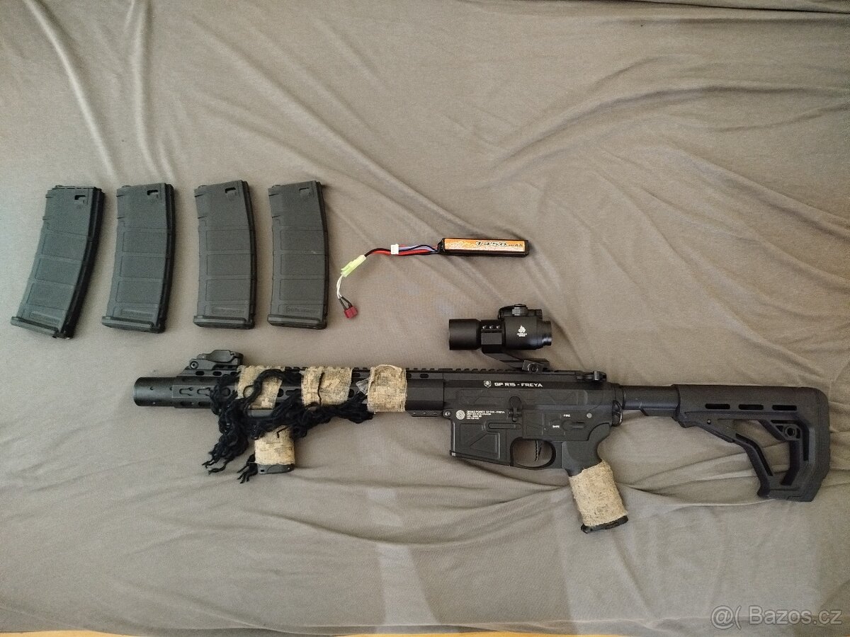 FREYA R15 Delta Armory stará 3 měsíce
