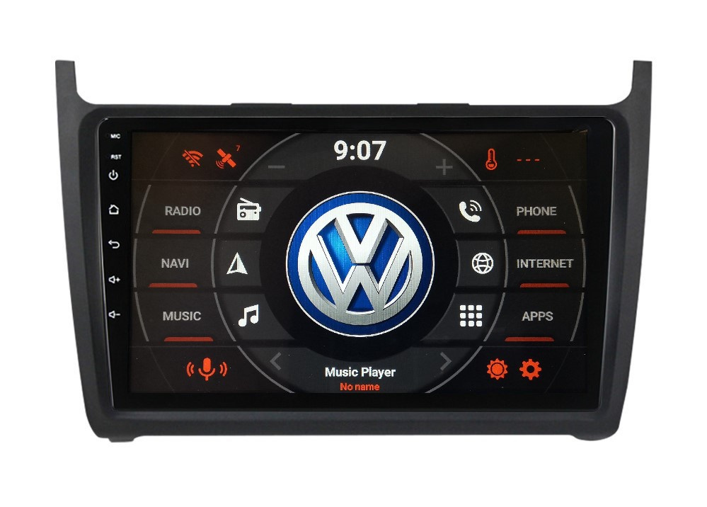 9" VW Polo 5 - Android 13/14 - gps autorádio