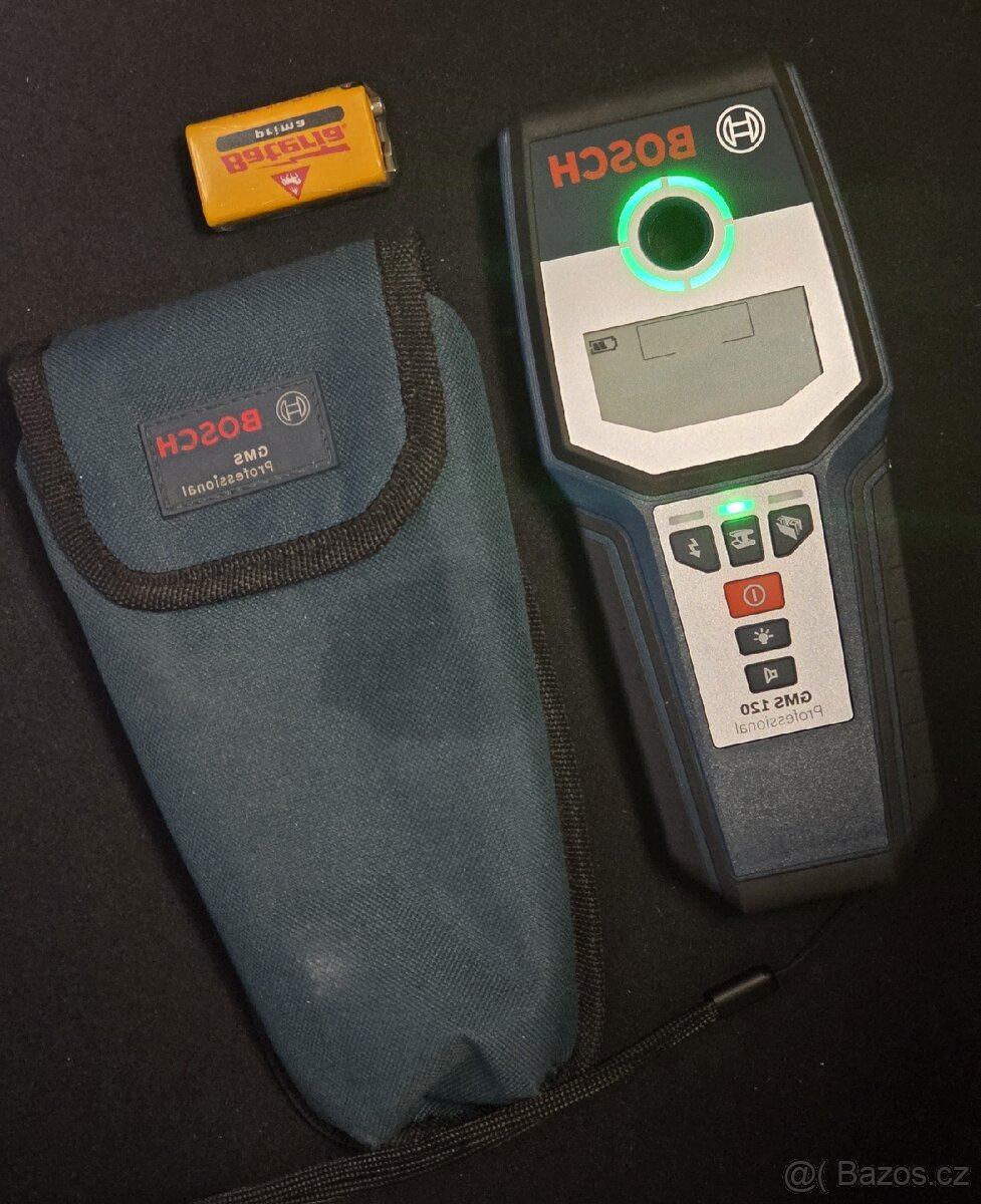 Detektor kabelů BOSCH GMS 120 Professional