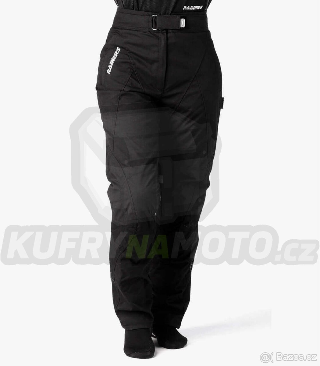 Moto kalhoty Rainers Sydney dámské černé velikost XS textiln