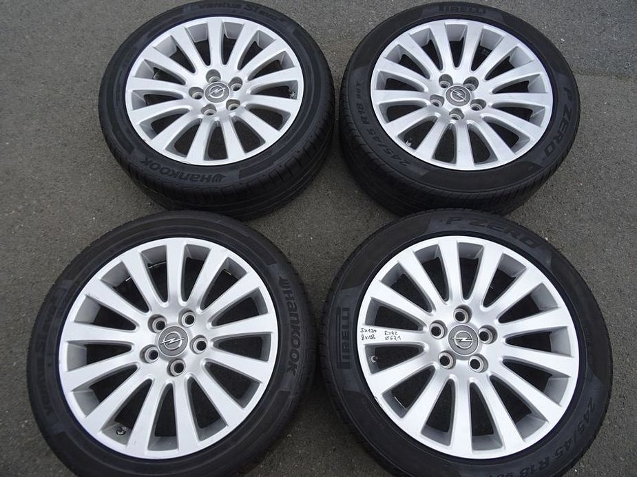 Alu disky Opel Insignia, 18", 5x120,ET 42, letní sada