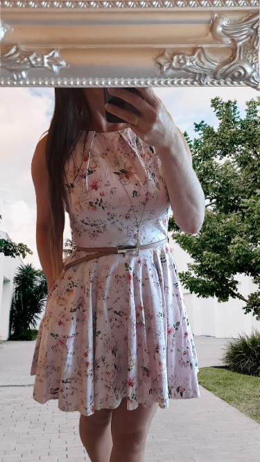 Closet květinové šaty s kapsami