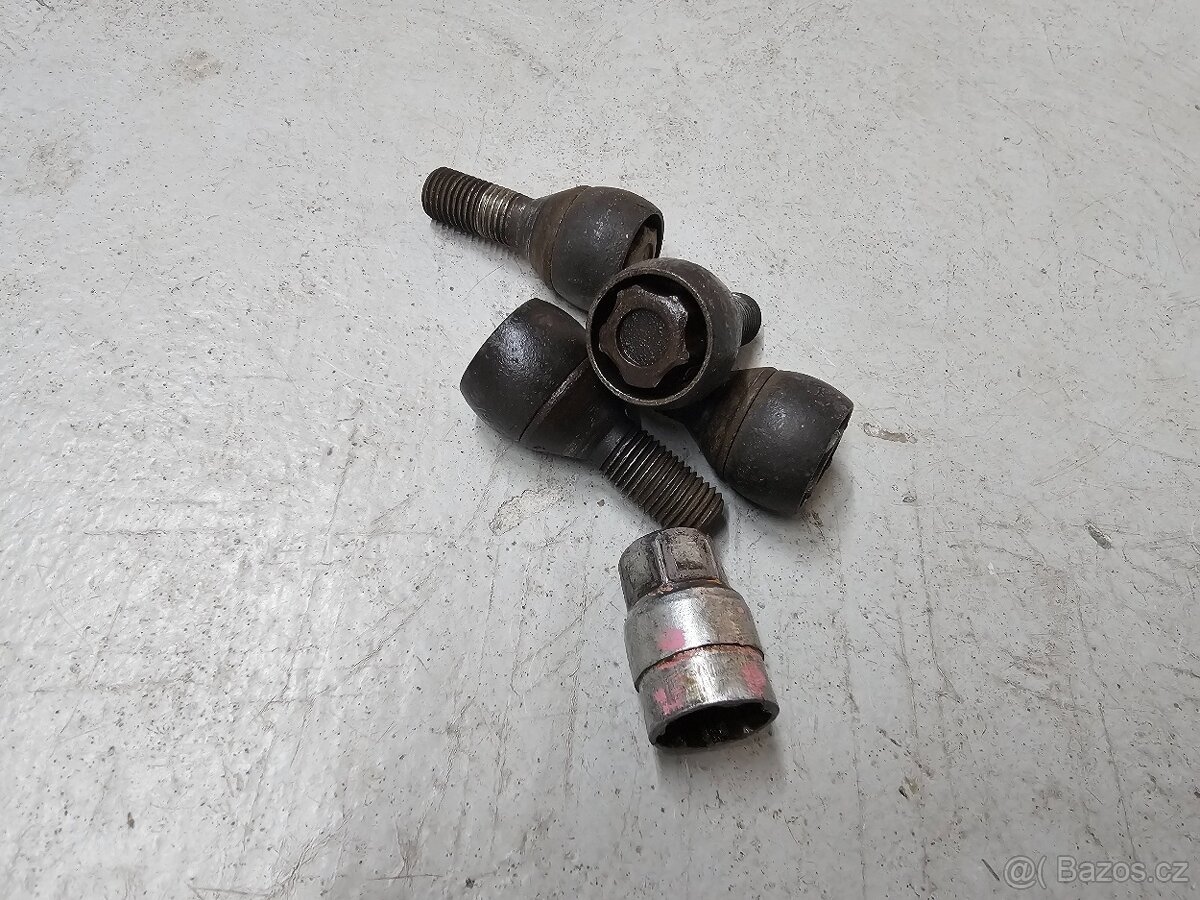 Bezpecnostne skrutky M12x1.5x24 Fiat Opel Renault Nissan