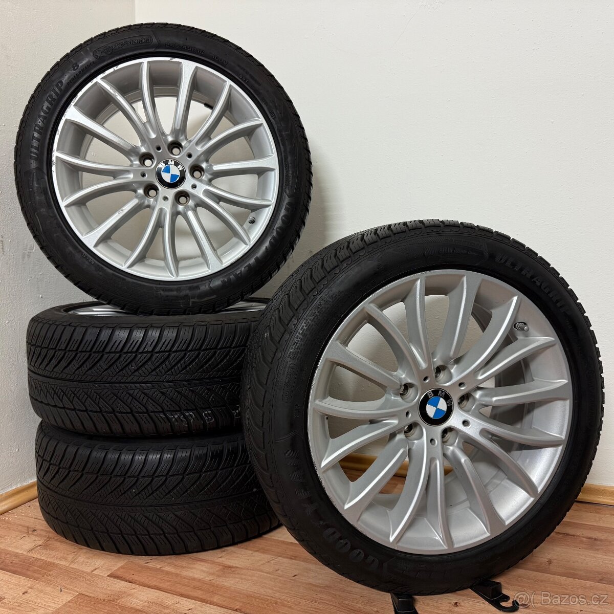 BMW 5 F10/F11 5x120 R18 ET30+ZIMNÍ 245/45R18 7mm