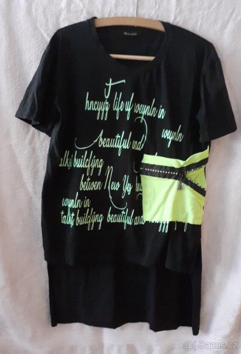 delčí dámské triko