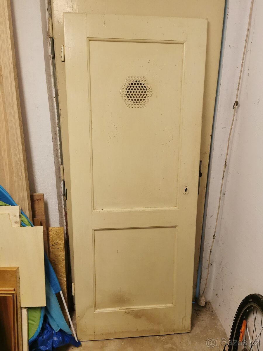 Retro, starožitné, staré, interiérové dveře