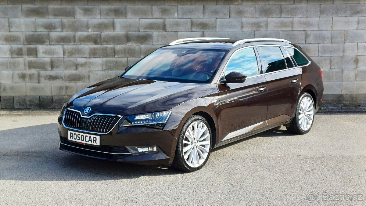 Superb combi L&K 2.0TDI 140kW 4x4-WEBASTO-koup.ČR-NEHAV-DPH