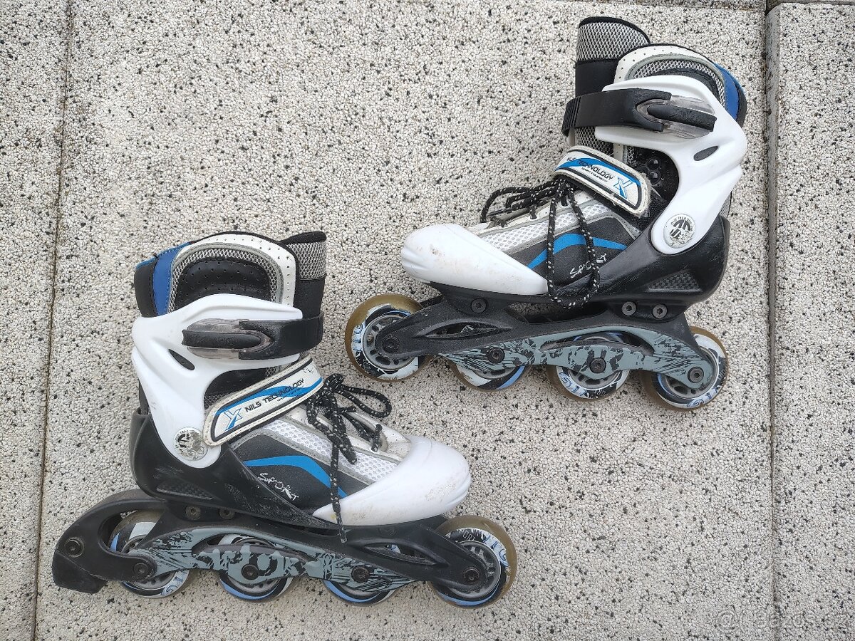 Kolečkové brusle dětské vel. 35-38