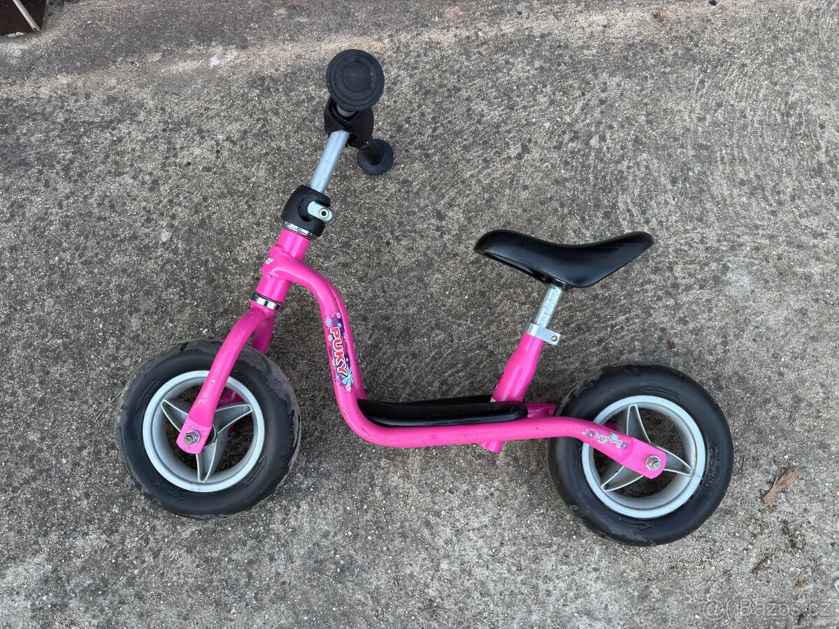 Dětské odrážedlo Puky růžové