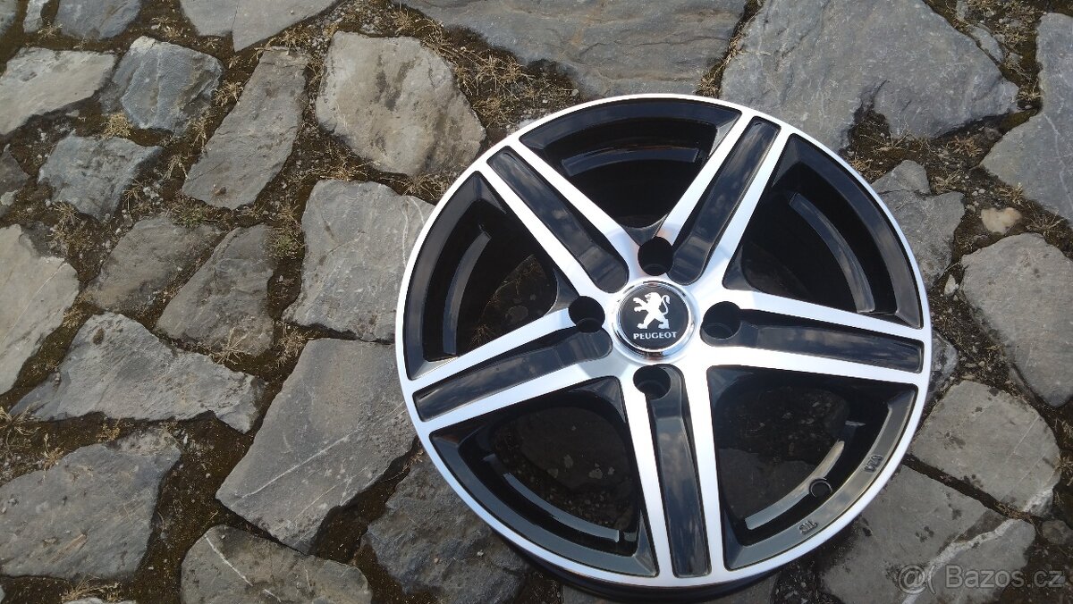 nová al kola 15 4x108 PEUGEOT 206 207 208 301 307
