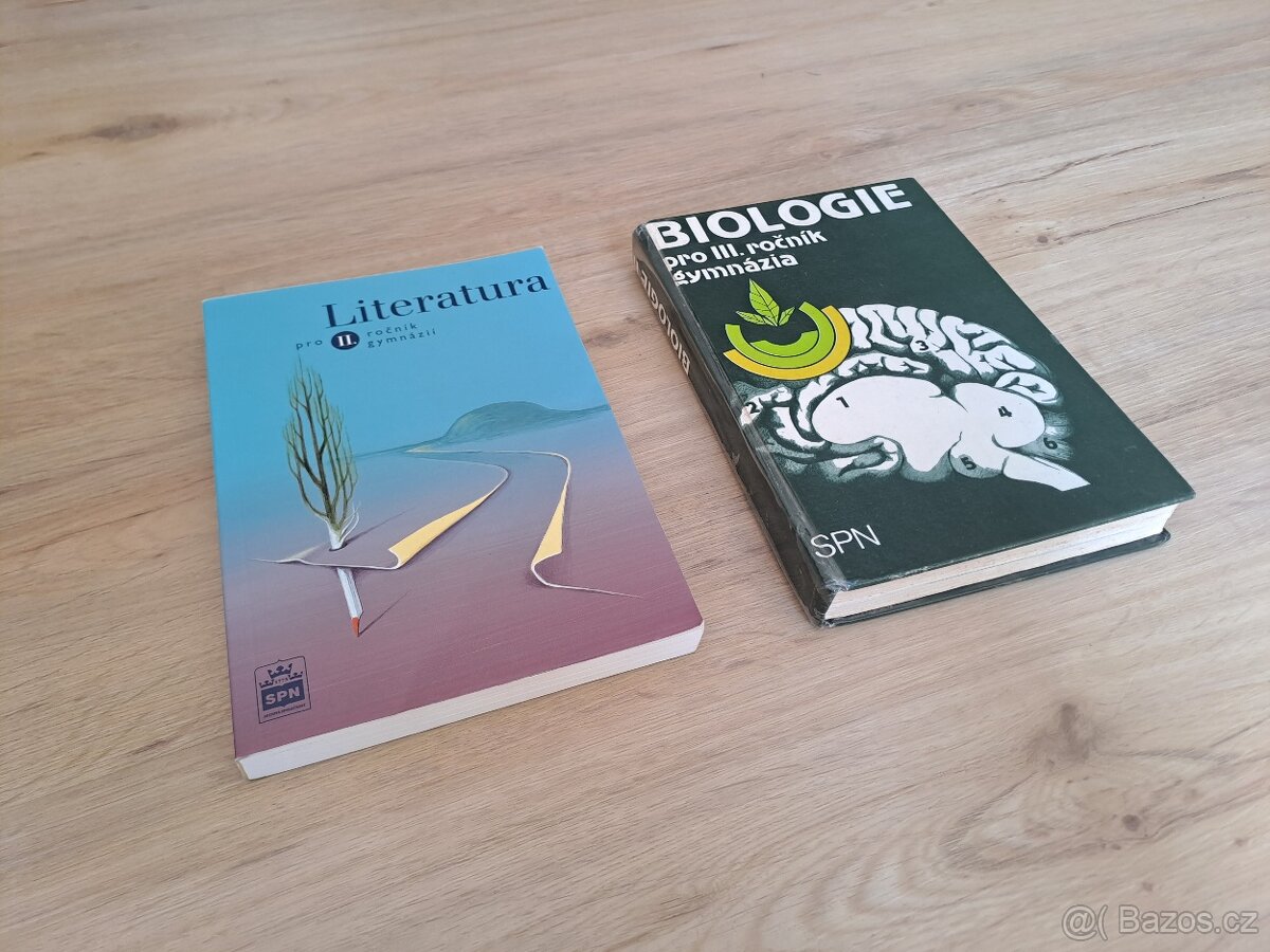 Učebnice pro gymnázia (Biologie a Literatura)