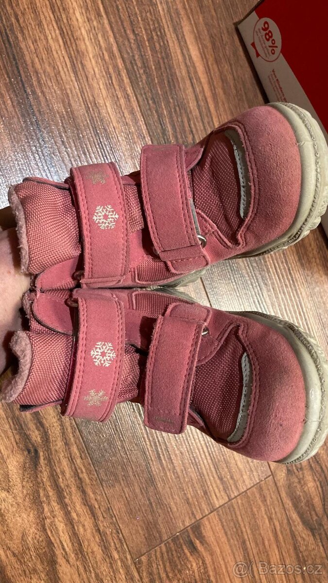 Zimní boty Superfit vel.23 HUSKY1 pink/rosa