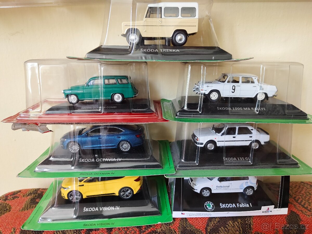 Modely Škoda 1/43