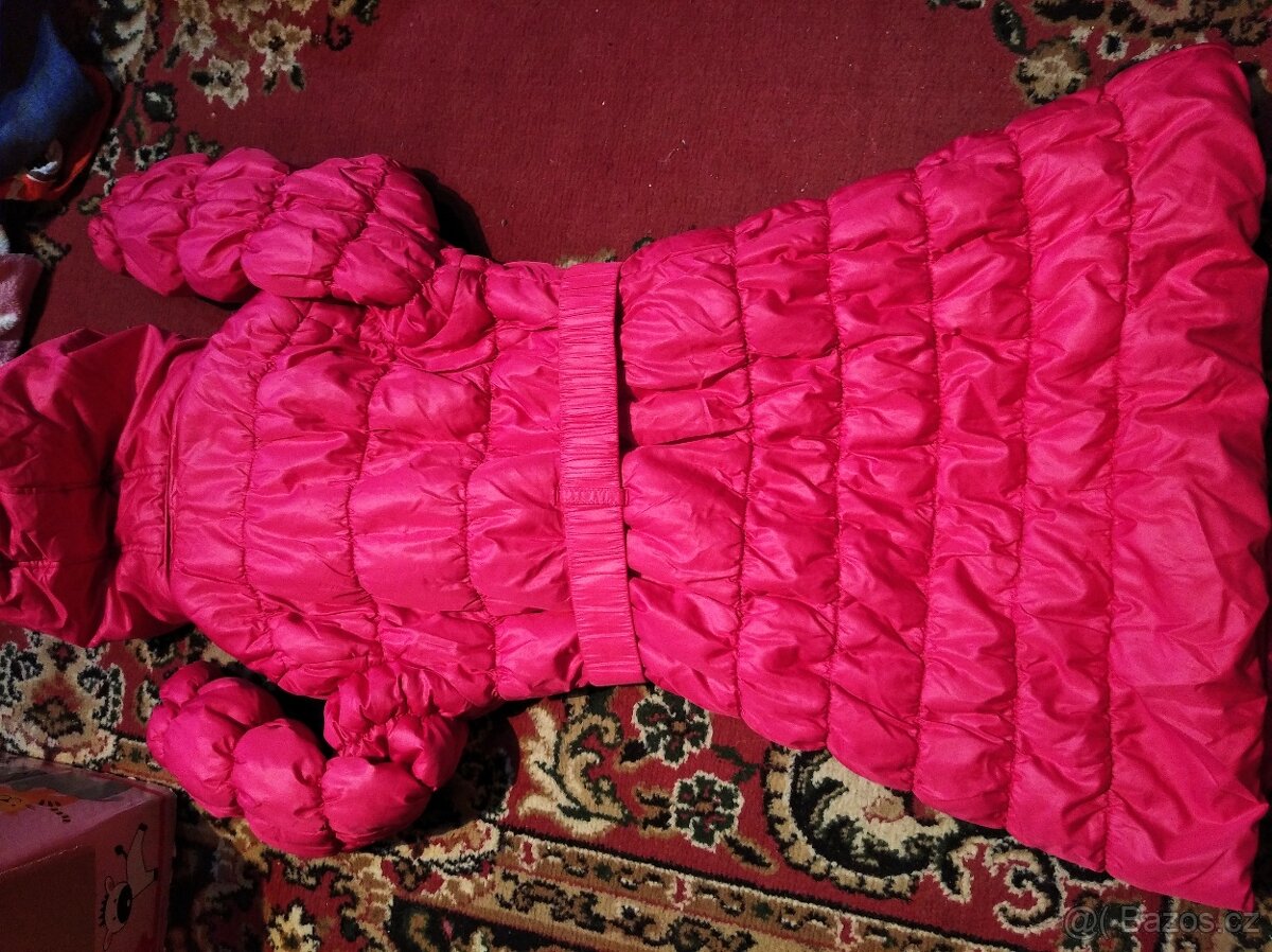 Dívčí zimní bunda, vel. 7/8 let