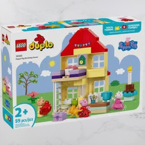 LEGO DUPLO - Prasátko Peppa a narozeninový dům