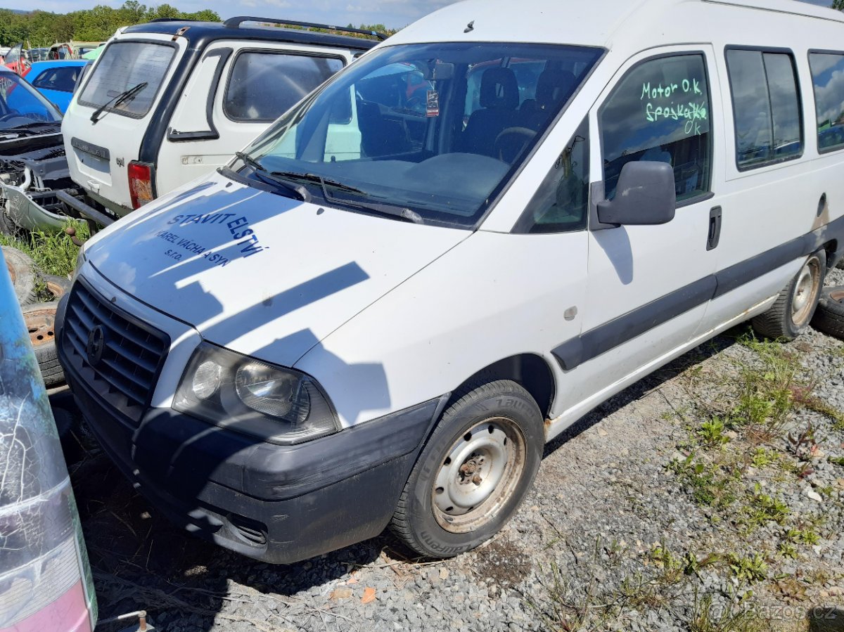 Fiat Scudo 2006 2,0JTD 69kW RHX - 8mist-DILY Z VOZU